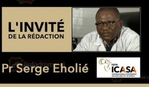 L'invité de la rédaction : Pr Serge Eholié, Maladies infectieuses, CHU de Treichville