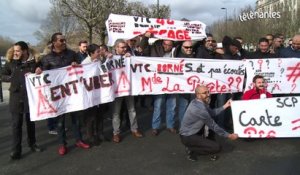 Nantes : les chauffeurs VTC veulent être entendus