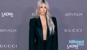 Swifties Go After Kim Kardashian After She Posts Taylor Swift "Famous" Figure From Kanye's Exhibit | Billboard News