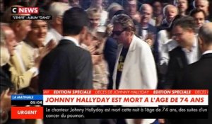 L'annonce du décès de Johnny Hallyday sur CNEWS