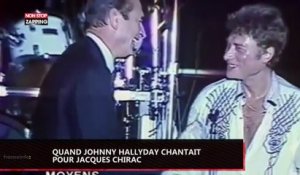 Johnny Hallyday mort : quand il chantait pour Jacques Chirac (Vidéo)