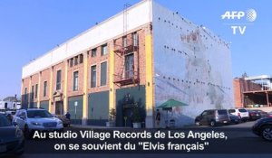Le studio de Johnny aux USA rend hommage au "Elvis français"