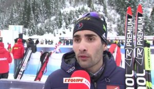 Biathlon - CM (H) : Fourcade «Tombé sur meilleur que moi»