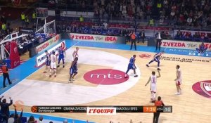 Basket - Euroligue (H) : L'Etoile rouge de Belgrade domine l'Efes Istanbul