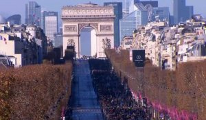 La dépouille de Johnny Hallyday descend les Champs-Élysées !