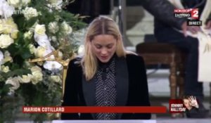 Hommage à Johnny Hallyday : Le vibrant discours de Marion Cotillard (vidéo)