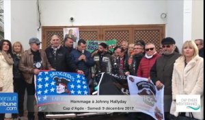 Hommage à Johnny au Cap d'Agde