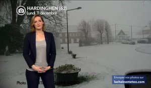Tempête de neige dans le Nord et la Belgique