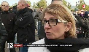 Bouches-du-Rhône : les salariés de Gemalto mobilisés contre les licenciements