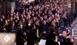 M revient sur son quatuor dans l'église de la Madeleine pour Johnny Hallyday