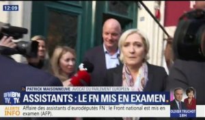 FN mis en examen : "L'argent des contribuables français a fait l'objet d'un détournement de fonds publics" dit l'avocat du parlement européen