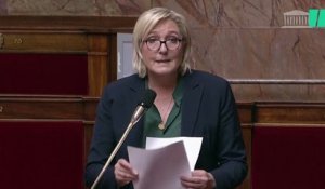 Marine Le Pen se plante complètement au micro de l’Assemblée nationale (Vidéo)