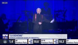 Revivez les grands moments du concert de Charles Aznavour à Bercy