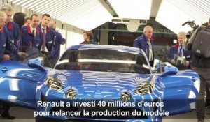 Automobile: renaissance de la célèbre "Alpine" à Dieppe
