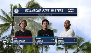 Adrénaline - Surf : 2017 Billabong Pipe Masters- Round One, Heat 1