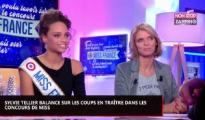 C à Vous : Sylvie Tellier balance sur les coups en traître dans les concours de Miss (Vidéo)
