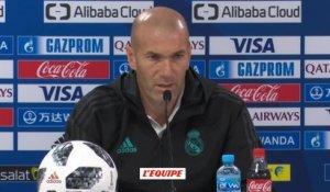 Foot - ESP - Real : Zidane «Le plus important, c'est la relation avec les joueurs»