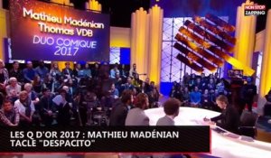 Les Q d'or 2017 : Mathieu Madénian tacle le tube à succès "Despacito" (vidéo)