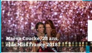 Maëva Coucke élue Miss France 2018