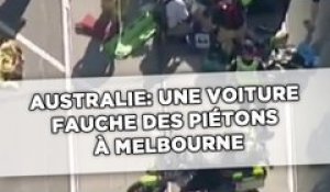 Australie: Une voiture fauche des piétons à Melbourne