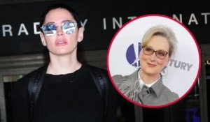 Rose McGowan Slams Meryl Streep's 'Hypocrisy'