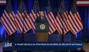 États-Unis: Donald Trump dévoile sa stratégie en matière de sécurité nationale