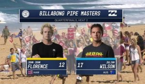 Adrénaline - Surf : Billabong Pipe Masters- Quarterfinals, Heat 2