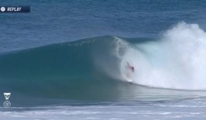 Adrénaline - Surf : Gabriel Medina with a Spectacular Top Excellent Scored Wave vs. K.Slater