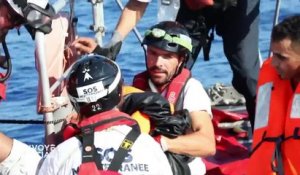 "Envoyé spécial" a suivi le sauvetage de migrants en Méditerranée