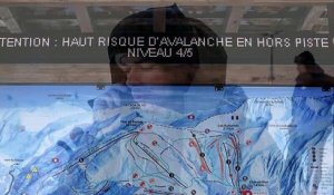 Exercice avalanche dans le massif du Mont-Blanc