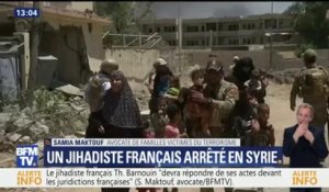 Le jihadiste français Thomas Barnouin "devra répondre de ses actes devant les juridictions françaises", estime l'avocate Samia Maktouf