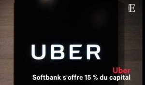 Softbank s'offre 15 % du capital d'Uber