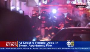 New York : 12 morts dans un gigantesque incendie (vidéo)