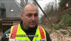 Isère : une septuagénaire meurt ensevelie sous une coulée de boue