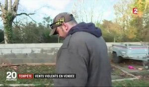 Tempête Carmen : vents violents en Vendée