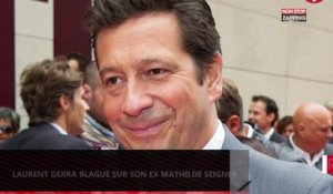 Laurent Gerra blague sur son ex Mathilde Seigner sur RTL (Vidéo)