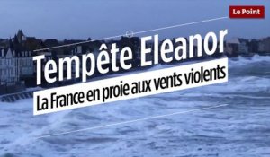 Tempête Eleanor : la France en proie aux vents violents