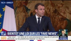 Audiovisuel public: Macron confirme un projet de loi "avant la fin de l'année"
