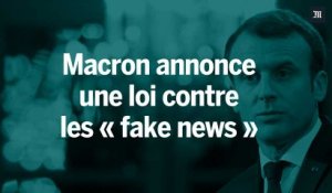 Emmanuel Macron annonce une loi pour lutter contre les « fake news »