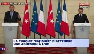 Le président turc Erdogan s'emporte contre un journaliste français (vidéo)