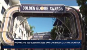 Golden Globes: préparatifs dans l'ombre de l'affaire Weinstein