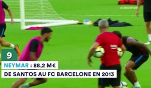 Après l'opération Coutinho, voici le Top 10 des transferts les plus chers de l'histoire