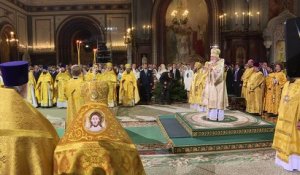 La Russie célèbre le Noël orthodoxe