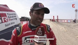 Dakar 2018 : Nasser Al-Attiyah (Toyota) "Mon copilote Matthieu Baumel était malade"
