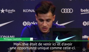 Transferts - Coutinho: "Mon rêve était de venir au Barça"