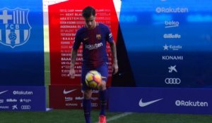 Transferts - Les premiers jongles de Coutinho au Camp Nou