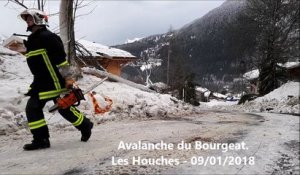 Avalanche du Bourgeat - Les Houches - 09/01/2018
