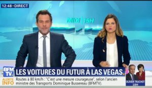 Les voitures du futur, stars du CES 2018 de Las Vegas