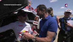Dakar 2018 : Loeb : "Une belle journée"