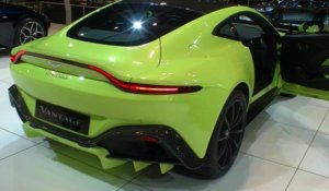 L'Aston Martin de James Bond au Salon de l'auto de Bruxelles